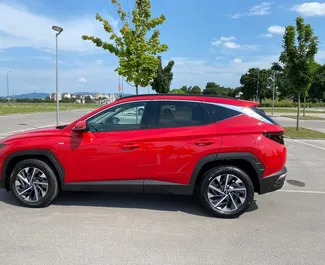 Mietwagen Hyundai Tucson 2024 in Slowenien, mit Benzin-Kraftstoff und 180 PS ➤ Ab 70 EUR pro Tag.