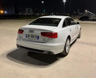 Vermietung Audi A6. Premium Fahrzeug zur Miete in Albanien ✓ Kaution Einzahlung von 100 EUR ✓ Versicherungsoptionen KFZ-HV.