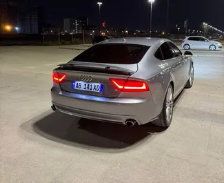 Vermietung Audi A7. Premium, Luxus Fahrzeug zur Miete in Albanien ✓ Kaution Einzahlung von 100 EUR ✓ Versicherungsoptionen KFZ-HV.