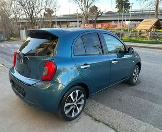 Vermietung Nissan Micra. Wirtschaft Fahrzeug zur Miete in Griechenland ✓ Kaution Einzahlung von 200 EUR ✓ Versicherungsoptionen KFZ-HV, TKV.