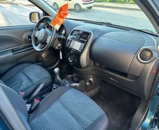 Nissan Micra 2016 zur Miete verfügbar in Thessaloniki, mit Kilometerbegrenzung unbegrenzte.