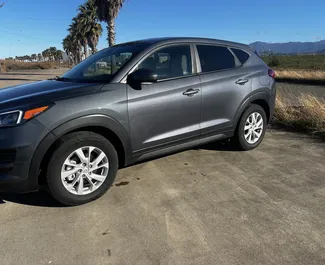 Frontansicht eines Mietwagens Hyundai Tucson in Batumi, Georgien ✓ Auto Nr.15775. ✓ Automatisch TM ✓ 0 Bewertungen.