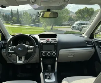 Benzin 2,5L Motor von Subaru Forester 2017 zur Miete in Tiflis.