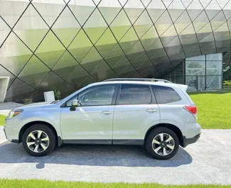 Subaru Forester 2017 zur Miete verfügbar in Tiflis, mit Kilometerbegrenzung unbegrenzte.