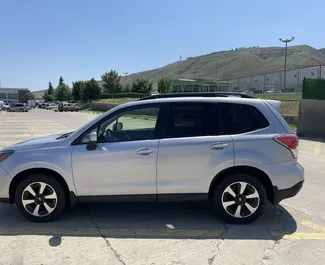 Vermietung Subaru Forester. Komfort, SUV, Crossover Fahrzeug zur Miete in Georgien ✓ Kaution Keine Kaution ✓ Versicherungsoptionen KFZ-HV, VKV Komplett, Insassen, Diebstahlschutz.