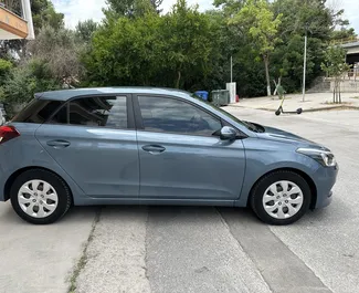 Vermietung Hyundai i20. Wirtschaft, Komfort Fahrzeug zur Miete in Griechenland ✓ Kaution Einzahlung von 200 EUR ✓ Versicherungsoptionen KFZ-HV, TKV.