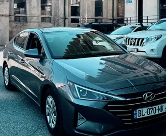 Mietwagen Hyundai Elantra 2019 in Georgien, mit Benzin-Kraftstoff und 173 PS ➤ Ab 90 GEL pro Tag.
