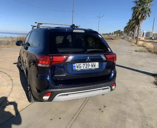 Vermietung Mitsubishi Outlander. Komfort, Crossover Fahrzeug zur Miete in Georgien ✓ Kaution Keine Kaution ✓ Versicherungsoptionen KFZ-HV, VKV Plus, Insassen, Diebstahlschutz.