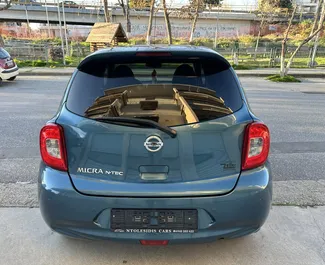 Benzin 1,2L Motor von Nissan Micra 2017 zur Miete in Thessaloniki.