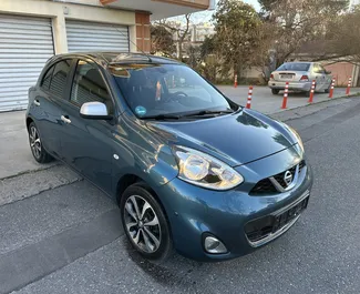 Autovermietung Nissan Micra Nr.15738 Schaltgetriebe in Thessaloniki, ausgestattet mit einem 1,2L Motor ➤ Von Viktor in Griechenland.