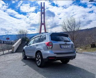 Vermietung Subaru Forester. Komfort, SUV, Crossover Fahrzeug zur Miete in Georgien ✓ Kaution Keine Kaution ✓ Versicherungsoptionen KFZ-HV, VKV Komplett, Insassen, Diebstahlschutz.