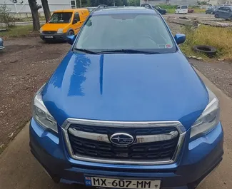 Subaru Forester 2017 zur Miete verfügbar am Flughafen Kutaisi, mit Kilometerbegrenzung unbegrenzte.