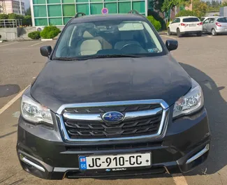 Subaru Forester 2017 zur Miete verfügbar am Flughafen Kutaisi, mit Kilometerbegrenzung unbegrenzte.