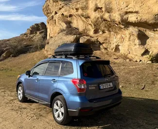 Vermietung Subaru Forester Limited. Komfort, SUV, Crossover Fahrzeug zur Miete in Georgien ✓ Kaution Keine Kaution ✓ Versicherungsoptionen KFZ-HV, VKV Komplett, Insassen, Diebstahlschutz.