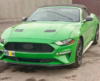 Vermietung Ford Mustang Cabrio. Premium, Luxus, Cabrio Fahrzeug zur Miete in Armenien ✓ Kaution Einzahlung von 1000 USD ✓ Versicherungsoptionen KFZ-HV, VKV Komplett, Ausland, Junge.