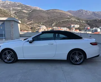 Autovermietung Mercedes-Benz E-Class Cabrio Nr.2477 Automatisch in Becici, ausgestattet mit einem 2,0L Motor ➤ Von Ivan in Montenegro.