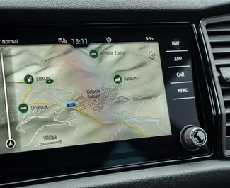 Skoda Kodiaq 2023 zur Miete verfügbar in Podgorica, mit Kilometerbegrenzung unbegrenzte.