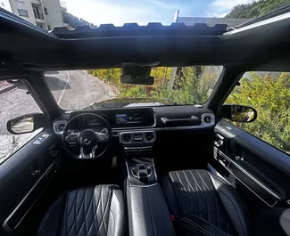 Mietwagen Mercedes-Benz G63 AMG 2023 in Montenegro, mit Diesel-Kraftstoff und 333 PS ➤ Ab 540 EUR pro Tag.