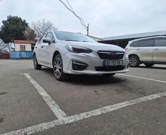 Vermietung Subaru Impreza. Komfort Fahrzeug zur Miete in Georgien ✓ Kaution Keine Kaution ✓ Versicherungsoptionen KFZ-HV, VKV Plus.