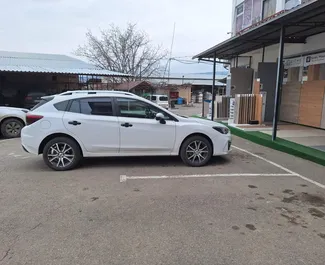 Benzin 2,0L Motor von Subaru Impreza 2018 zur Miete in Tiflis.