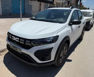 Autovermietung Dacia Sandero Stepway Nr.15917 Schaltgetriebe in Tunis, ausgestattet mit einem 1,0L Motor ➤ Von Mohamed Wajdi in Tunesien.