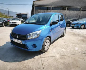 Autovermietung Suzuki Celerio Nr.1491 Schaltgetriebe in Kalamata, ausgestattet mit einem 1,0L Motor ➤ Von Simos in Griechenland.