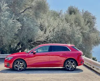 Vermietung Audi A3. Komfort, Premium Fahrzeug zur Miete in Montenegro ✓ Kaution Einzahlung von 200 EUR ✓ Versicherungsoptionen KFZ-HV, TKV, VKV Plus, VKV Komplett, Ausland.