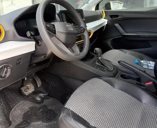 Mietwagen SEAT Ibiza 2025 in Tunesien, mit Benzin-Kraftstoff und 6 PS ➤ Ab 70 EUR pro Tag.