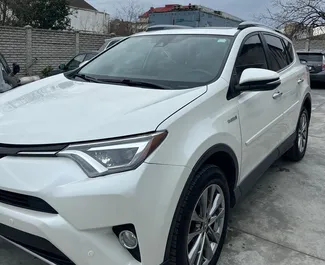 Frontansicht eines Mietwagens Toyota Rav4 in Kutaisi, Georgien ✓ Auto Nr.15944. ✓ Automatisch TM ✓ 0 Bewertungen.