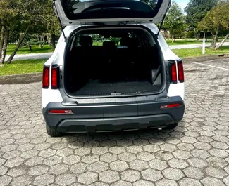 Vermietung Kia Sorento. Komfort, Crossover Fahrzeug zur Miete in Georgien ✓ Kaution Einzahlung von 600 GEL ✓ Versicherungsoptionen KFZ-HV, VKV Plus, VKV Komplett, Insassen, Diebstahlschutz.