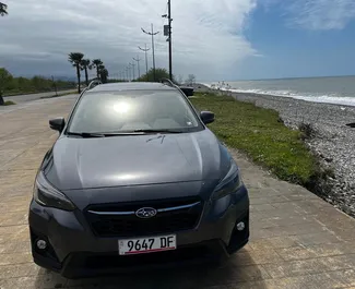 Frontansicht eines Mietwagens Subaru Crosstrek in Batumi, Georgien ✓ Auto Nr.16159. ✓ Automatisch TM ✓ 0 Bewertungen.