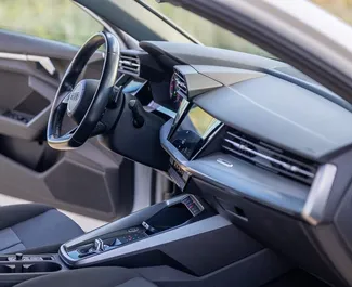 Audi A3 2024 zur Miete verfügbar in Becici, mit Kilometerbegrenzung unbegrenzte.