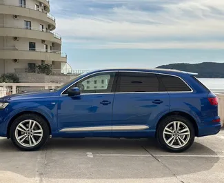 Diesel 3,0L Motor von Audi Q7 2019 zur Miete in Rafailovici.