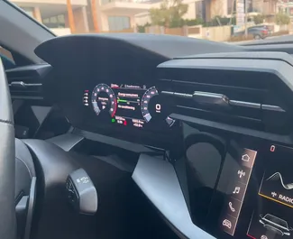 Vermietung Audi A3 Sedan. Komfort, Premium Fahrzeug zur Miete in VAE ✓ Kaution Keine Kaution ✓ Versicherungsoptionen KFZ-HV, VKV Plus, VKV Komplett, Insassen, Diebstahlschutz, Keine Kaution.