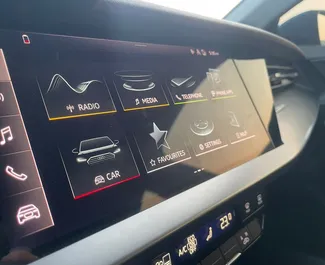 Benzin 2,0L Motor von Audi A3 Sedan 2024 zur Miete in Dubai.