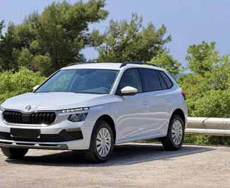 Vermietung Skoda Kamiq. Komfort, Crossover Fahrzeug zur Miete in Montenegro ✓ Kaution Einzahlung von 200 EUR ✓ Versicherungsoptionen KFZ-HV, TKV, VKV Plus, VKV Komplett, Ausland.