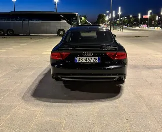 Vermietung Audi A7. Premium, Luxus Fahrzeug zur Miete in Albanien ✓ Kaution Keine Kaution ✓ Versicherungsoptionen KFZ-HV, Ausland.