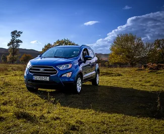 Frontansicht eines Mietwagens Ford Eco Sport in Tiflis, Georgien ✓ Auto Nr.16280. ✓ Automatisch TM ✓ 0 Bewertungen.