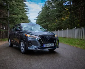 Frontansicht eines Mietwagens Nissan Kicks in Tiflis, Georgien ✓ Auto Nr.16283. ✓ Automatisch TM ✓ 0 Bewertungen.