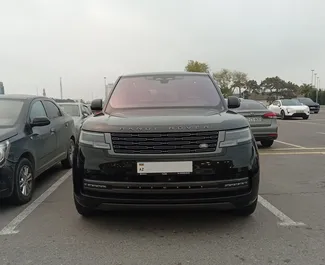Frontansicht eines Mietwagens Land Rover Range Rover in Baku, Aserbaidschan ✓ Auto Nr.16471. ✓ Automatisch TM ✓ 0 Bewertungen.