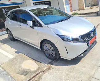 Nissan Note 2024 zur Miete verfügbar in Limassol, mit Kilometerbegrenzung unbegrenzte.