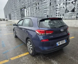Hyundai i30 2019 zur Miete verfügbar am Flughafen von Tirana, mit Kilometerbegrenzung unbegrenzte.