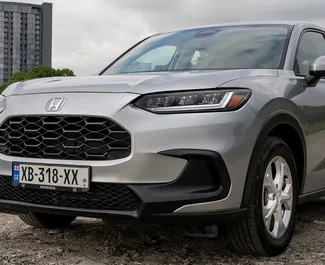 Frontansicht eines Mietwagens Honda HR-V in Tiflis, Georgien ✓ Auto Nr.16288. ✓ Automatisch TM ✓ 0 Bewertungen.