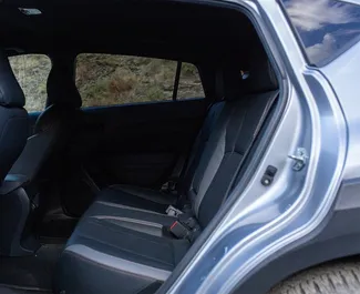 Vermietung Subaru Crosstrek. Komfort, SUV, Crossover Fahrzeug zur Miete in Georgien ✓ Kaution Einzahlung von 560 GEL ✓ Versicherungsoptionen KFZ-HV, TKV, VKV Plus, VKV Komplett, Insassen, Diebstahlschutz.