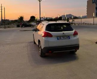 Vermietung Peugeot 2008. Komfort, Crossover Fahrzeug zur Miete in Albanien ✓ Kaution Keine Kaution ✓ Versicherungsoptionen KFZ-HV, Ausland.