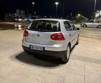 Mietwagen Volkswagen Golf 5 2008 in Albanien, mit Diesel-Kraftstoff und  PS ➤ Ab 20 EUR pro Tag.