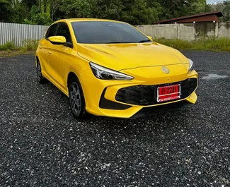 Vermietung MG 3. Wirtschaft, Komfort Fahrzeug zur Miete in Thailand ✓ Kaution Einzahlung von 7000 THB ✓ Versicherungsoptionen KFZ-HV, TKV, VKV Plus, VKV Komplett, Diebstahlschutz, Junge, Keine Kaution.
