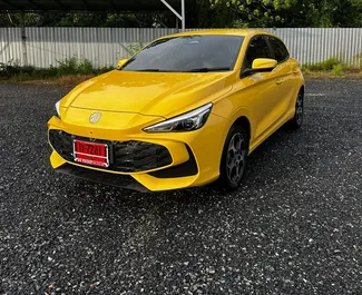 Mietwagen MG 3 2025 in Thailand, mit Hybride-Kraftstoff und 180 PS ➤ Ab 700 THB pro Tag.