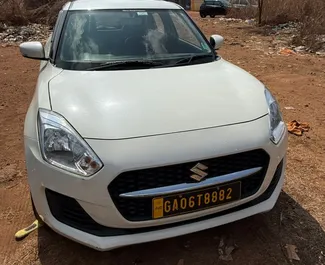 Autovermietung Suzuki Swift Nr.16194 Schaltgetriebe am Flughafen Goa, ausgestattet mit einem 1,2L Motor ➤ Von Umar in Goa.