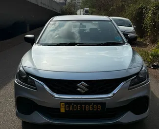 Autovermietung Suzuki Baleno Nr.16196 Schaltgetriebe am Flughafen Goa, ausgestattet mit einem 1,2L Motor ➤ Von Umar in Goa.